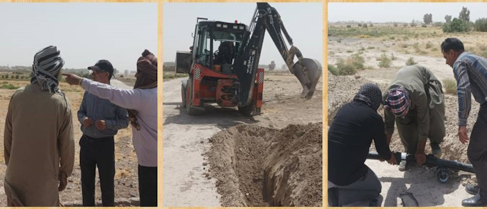  ۱۱ خانوار در شهر جزینک از آب پایدار بهره‌مند شدند