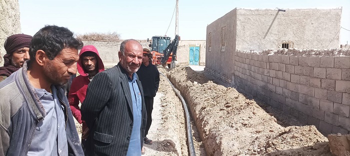 آغاز عملیات اصلاح و توسعه شبکه آب در شهرستان زهک