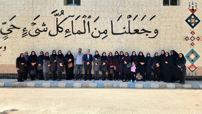 بازدید راویان آب از تصفیه‌خانه زاهدان